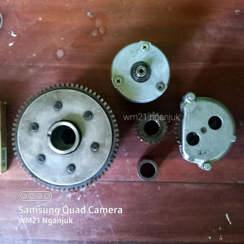 DRAFTGEAR TIREV ORI DRAPGIR RONSEL TIGER REVO ORIGINAL DRAFTGIR DRAFT GIR ROTOR POMPA OLI PRIMSEK