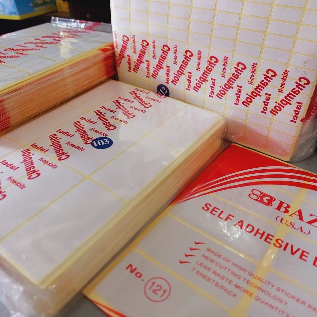 

7 Lembar Kertas Label Sticker Label Nama Undangan