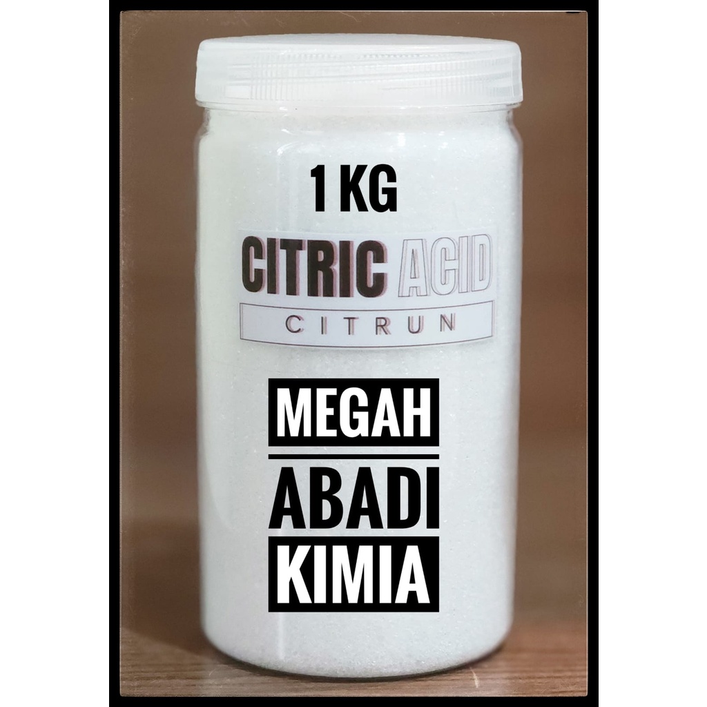 Citric Acid Monohydrate / Asam Sitrat / Asam Sitrun / 1 Kg