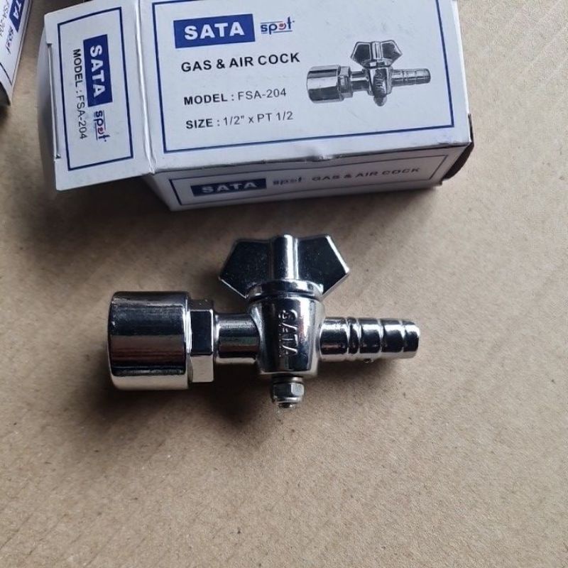 KRAN OVEN GAS KRAN GAS WATER HEATER STOP KRAN GAS MEREK SATA ORIGINAL