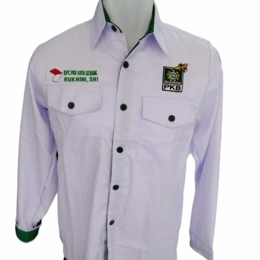 KEMEJA PARTAI PKB - PUTIH
