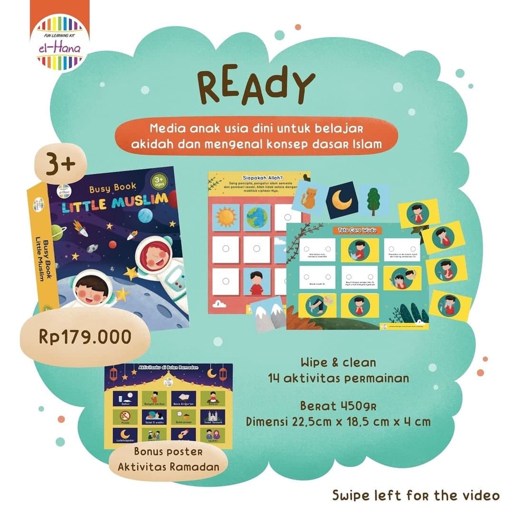 Little Muslim Busy Book El Hana