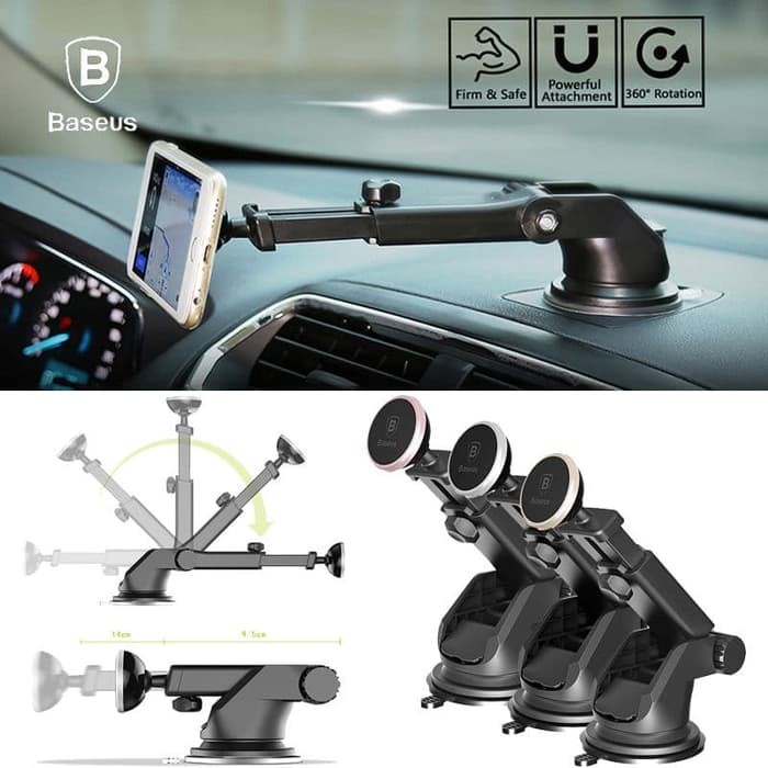 Baseus Magnetic Car Holder Telescopic Series Universal Mount Holder #Original