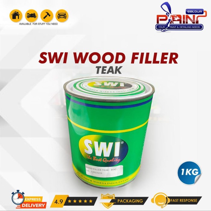 SWI WOOD FILLER KG - 1 Liter