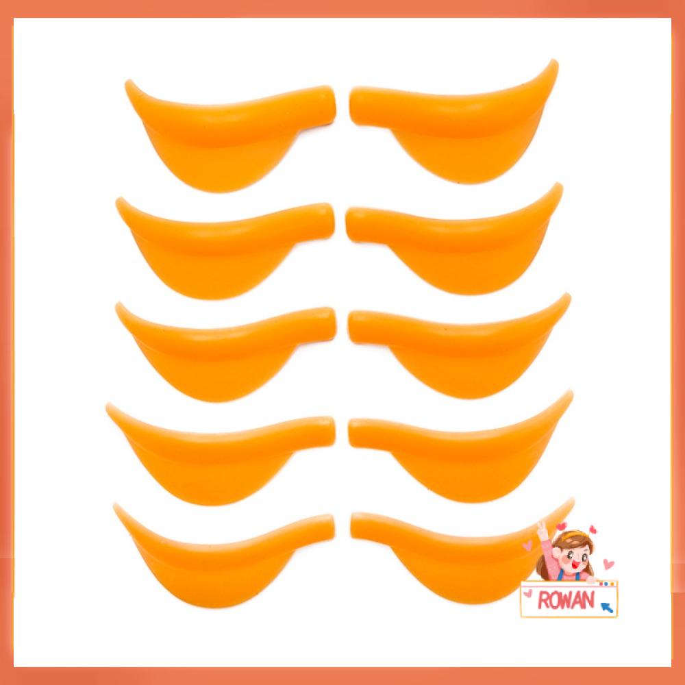 R-flower 5pasang Silicone Eyelash Perm Pad Hot Makeup Aksesoris Silicone Eyelash Curle Alat