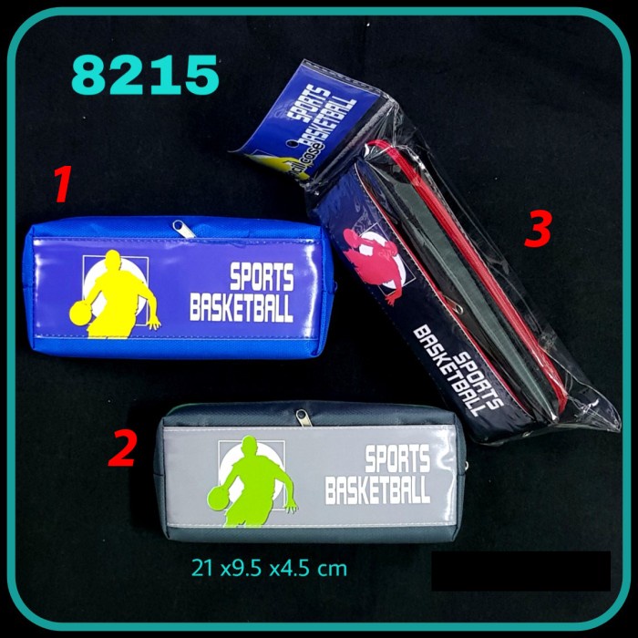 

PRO Kotak Pensil 82XX Motif Sport / Tempat Pensil / Pencil Case - 8215, bebas