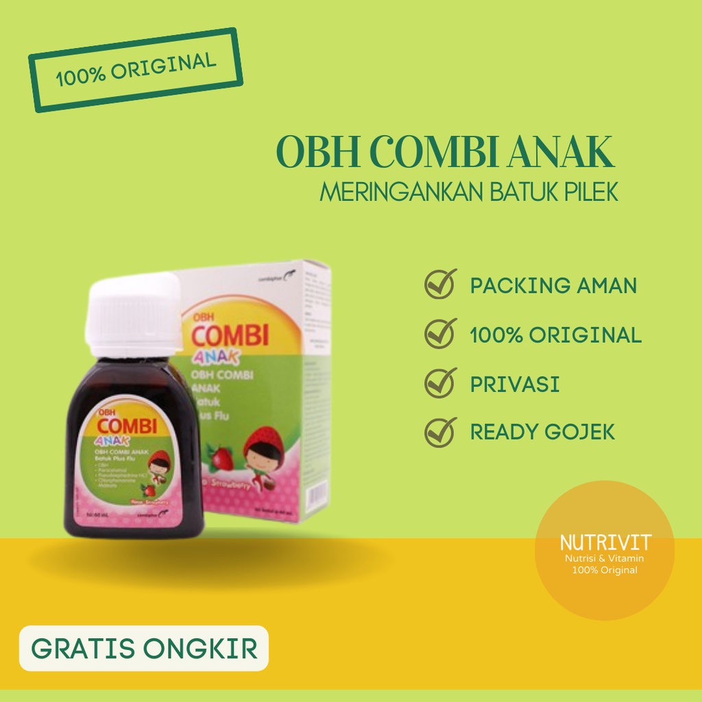 OBH Combi anak batuk plus flu 60 mL