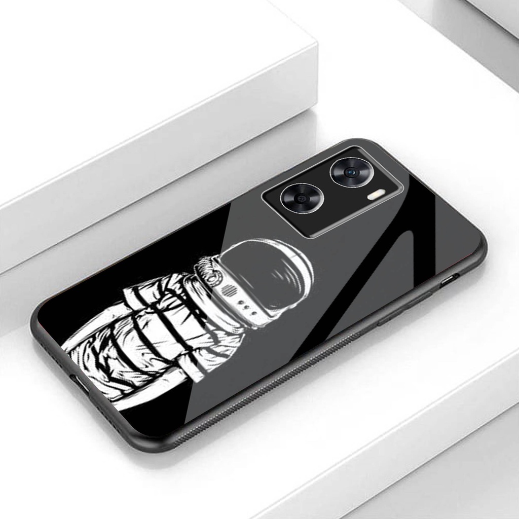 (Q13) Softcase Oppo A77s A57 2022 - Softcase Kaca Oppo A77s A57 2022 - Case Aesthetic Oppo A77s A57 