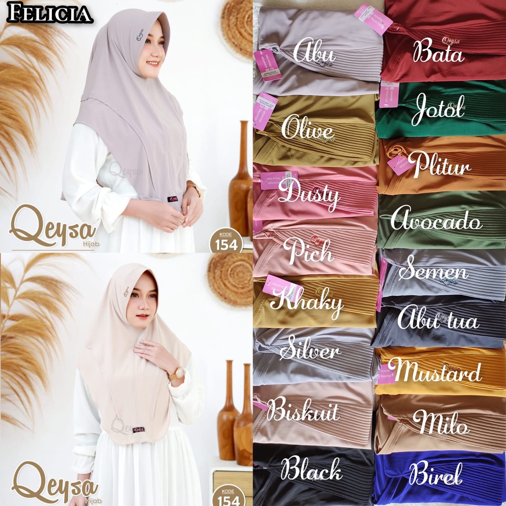 Ori Qeysa Hijab Instan Premium Felicia