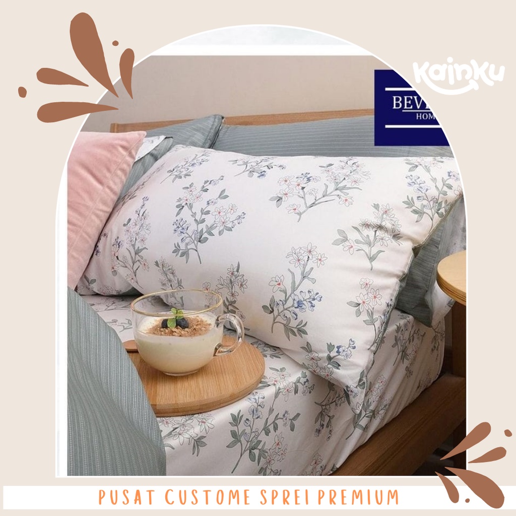 sprei aesthetic premium sprei anti geser Beverly terbaru