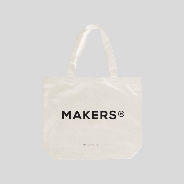 

TOTE BAG - MAKERS (WHITE)