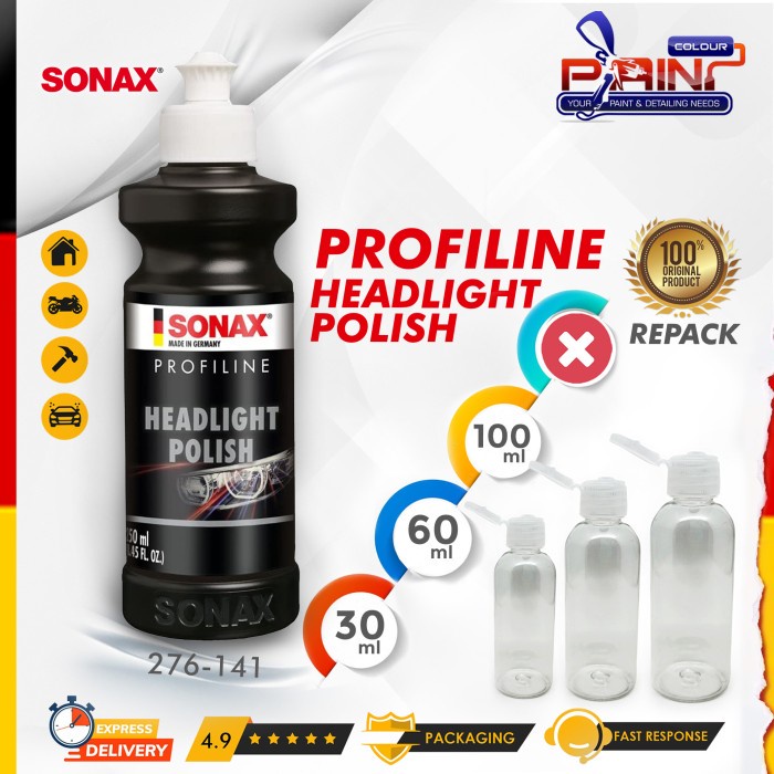 SONAX Profiline Headlight Polish 276-141 - REPACK / ECER