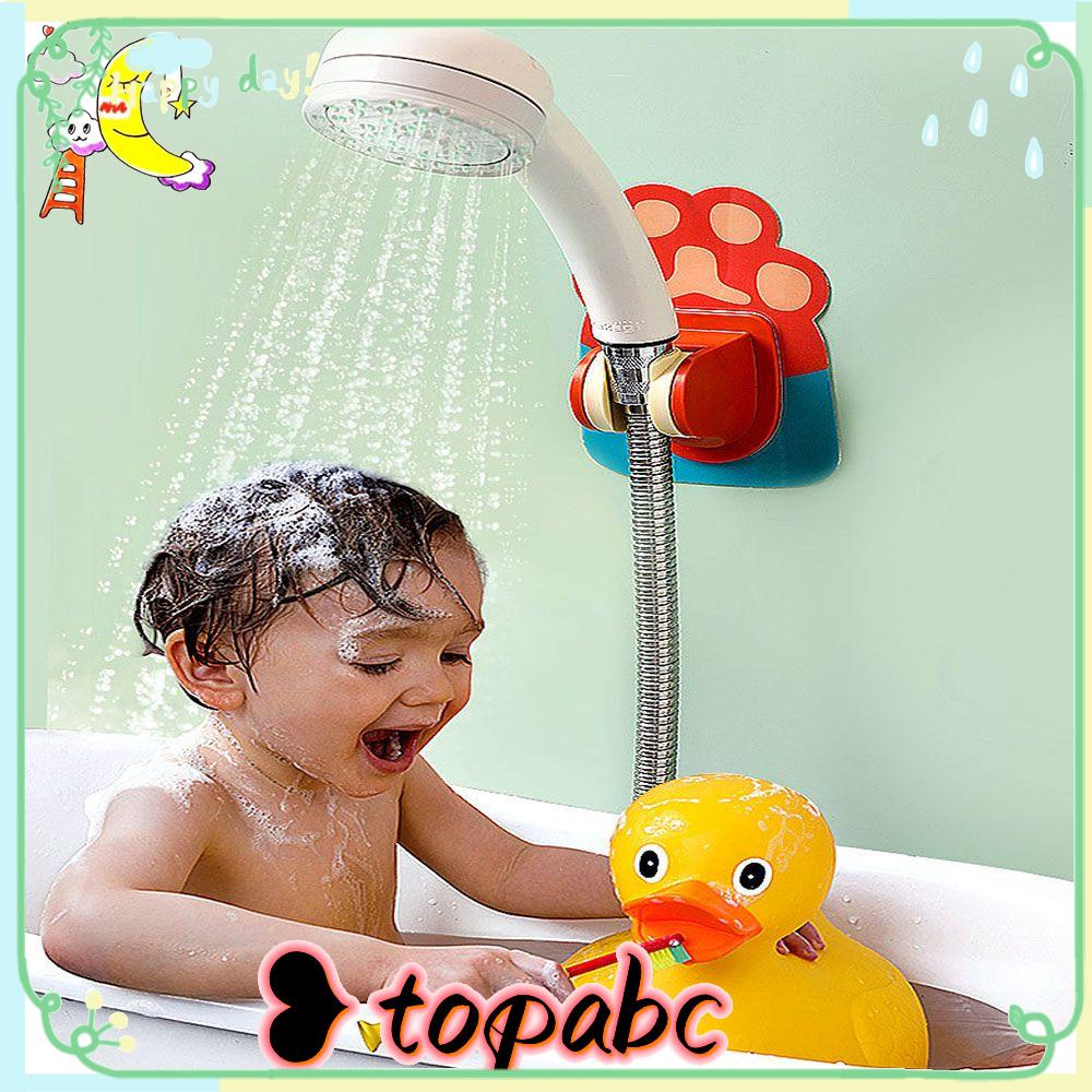Top Adjustable Self-Adhesive Bracket Tanpa Lubang Multifungsi Adjustable Dinding Penyimpanan Kait Sticky Shower Stand Aksesoris Kamar Mandi Gantungan Perekat Shower Head Holder ​
