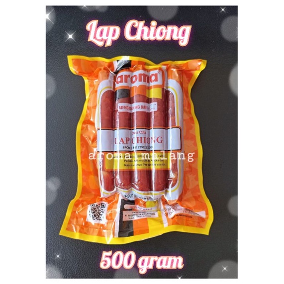 

Lap Chiong (Sosis Cina) AROMA 500 / 250 Gram