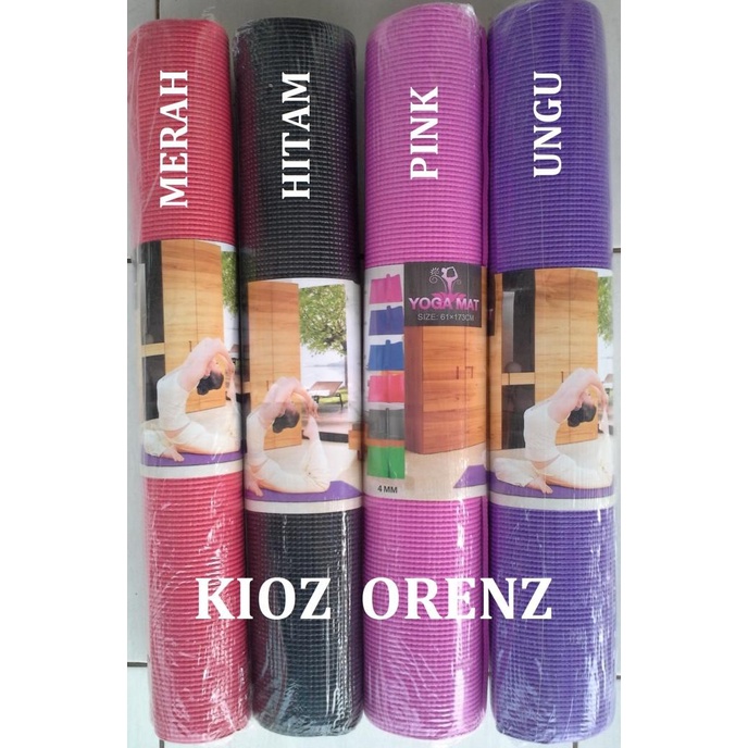 MATRAS YOGA MAT MURAH Anti Slip Olahraga Senam Hamil Lantai Meditasi