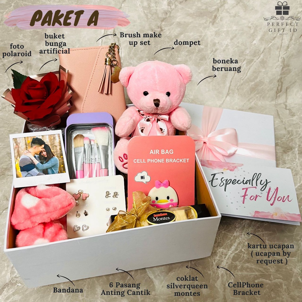 Kado Ulang Tahun Cewek Hampers Kado Cewek Lengkap Hadiah Ultah Kado Ultah