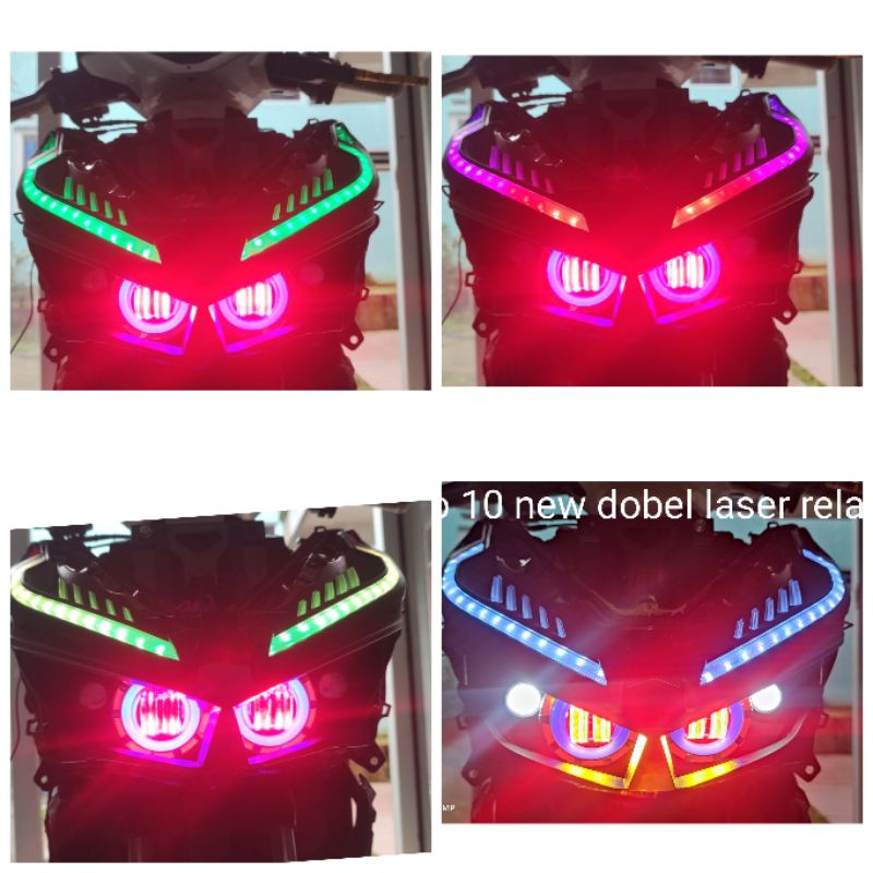 projie vario 125 dan 150 headlamp reflektor vario lampu depan