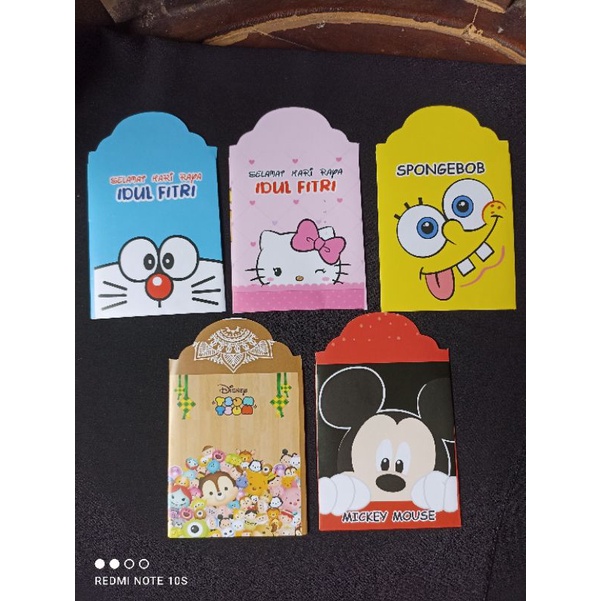 

MURAH Amplop Lebaran Karakter Medium Bisa Pilih Motif