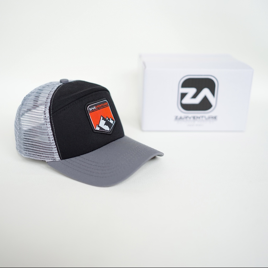 Zarventure Topi Trucker 95 Jaring Kanvas
