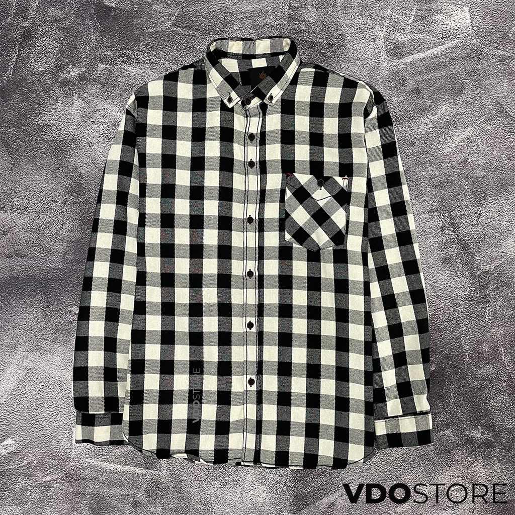 KEMEJA FLANEL PRIA 17 CLASSIC TEDDY - M L XL - KEMEJA LENGAN PANJANG VDOSTORE DEWASA BAJU FLANNEL TANGAN PANJANG HITAM NAVY ABU MOTIF KEMEJA COWOK MURAH DEWASA SANTAI TEBAL KUALITAS IMPORT BAJU CATUR PANEL FANEL