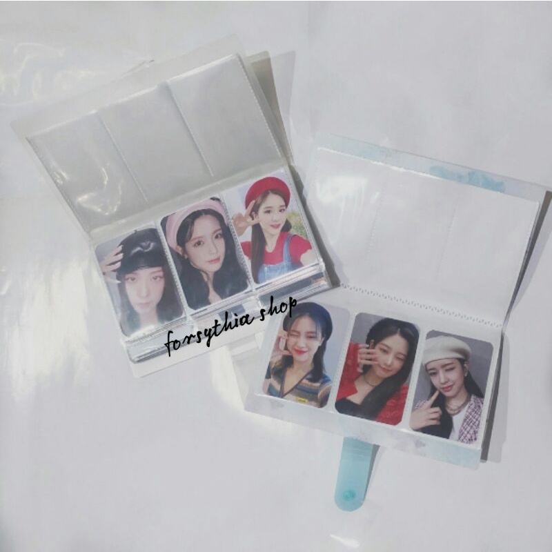 [Ready] Album foto Photocard holder tempat polaroid 120 slot 240 lubang kartu kancing