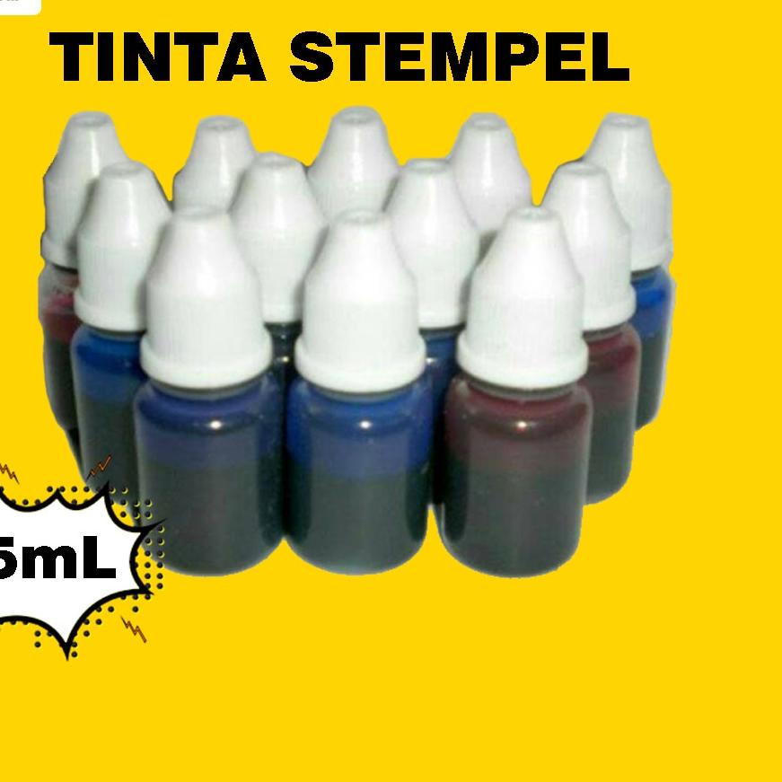 

Pasti Laris TINTA STEMPEL 5ML (MURAH) (WARNA BANYAK PILIHAN).