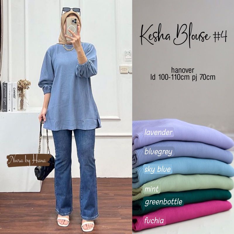 kesha blouse by nura