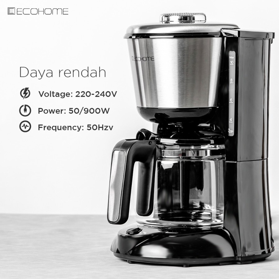 Ecohome Coffee Maker ECM-333 Mesin Pembuat Kopi Cepat Saji