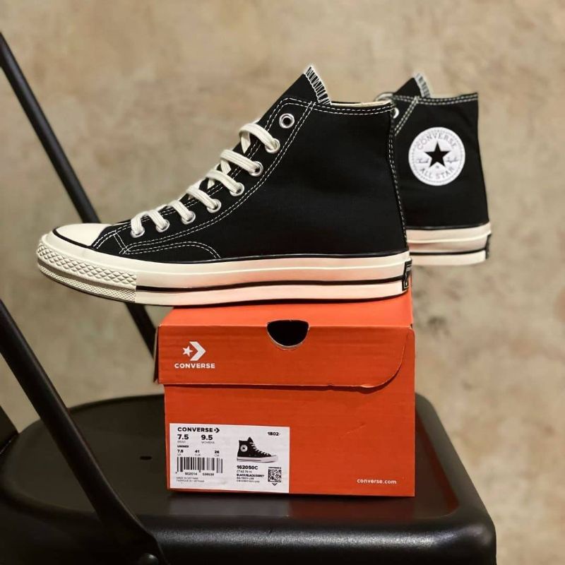Converse 70s High Black White Greey Converse All star Tinggi Sepatu Converse Sepatu Pria Wanita