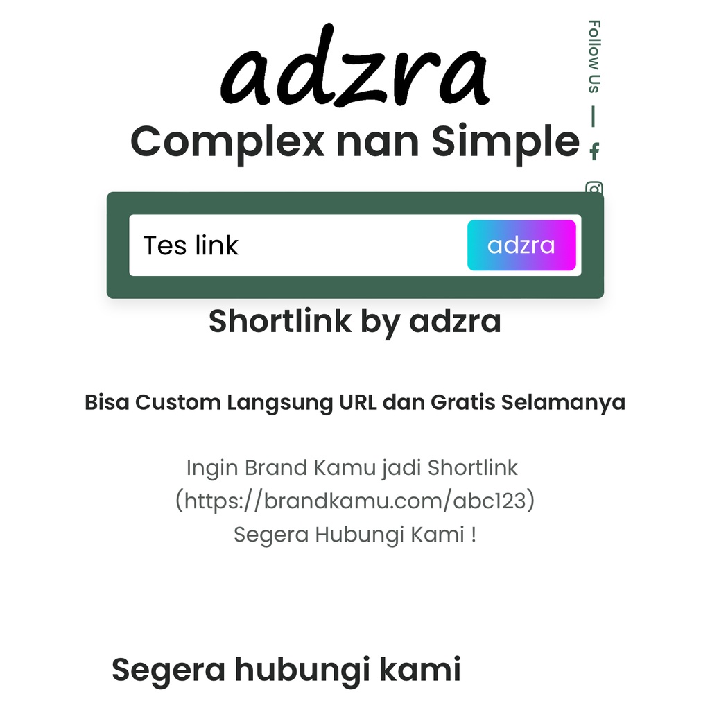 Shortlink / Memperpendek Link / Custom Link dan QRCode