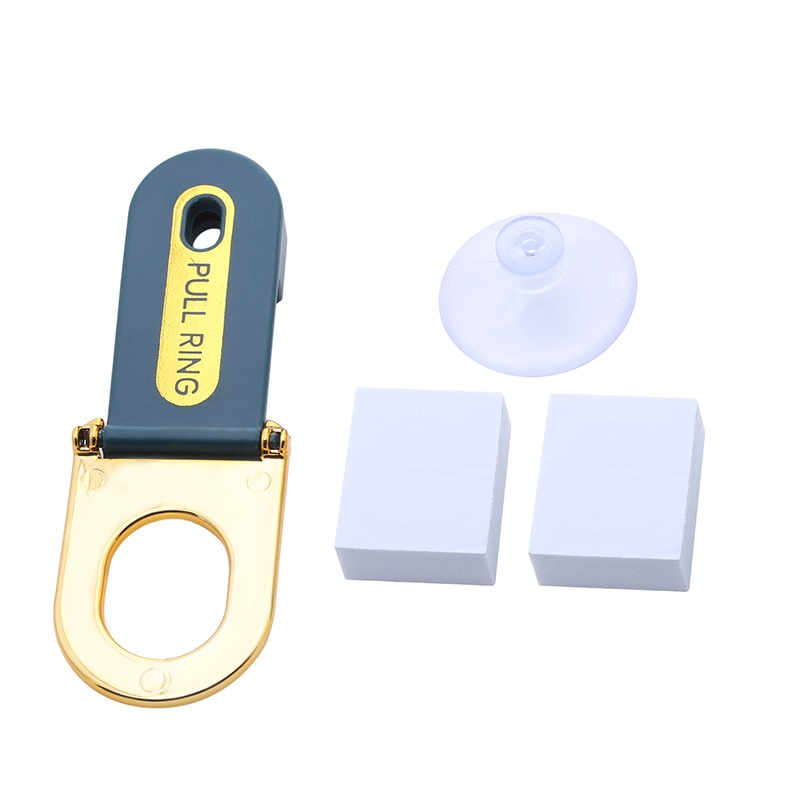 Pengangkat Penutup Kursi Toilet Menghindari Menyentuh Handle Stiker Penutup Tutup Kamar Mandi Lift Portable