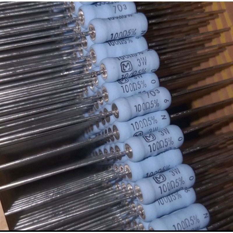 resistor panasonic 100 ohm 3w jual per 10pcs
