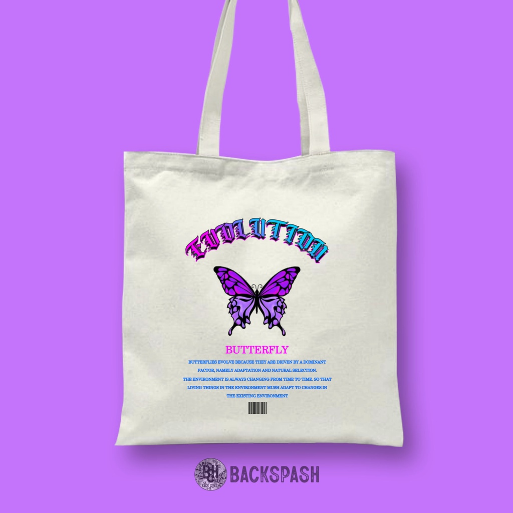 Totebag wanita dan pria motif Streetwear  - tas wanita - tas selempang wanita bisa request foto dan gambar sendiri 06