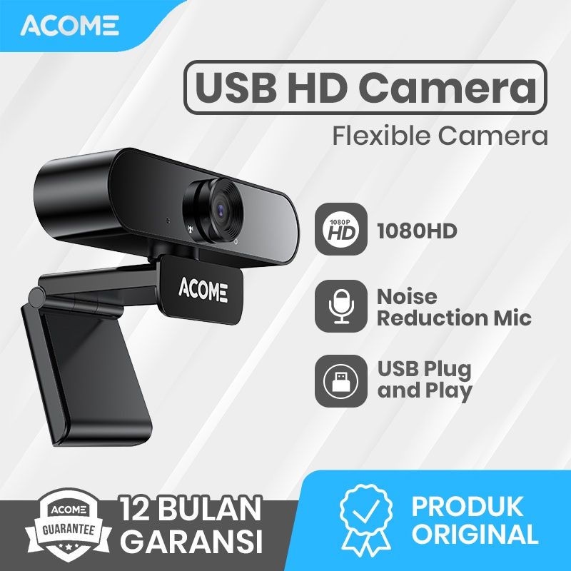 Acome AWC11 Smart Web Camera USB HD Plug &amp; Play
