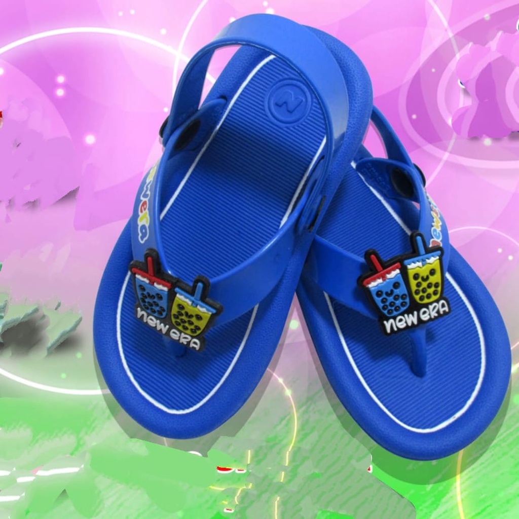 New Era BB 2032 japit tali BOB4 19-25 Sandal anak murah virall