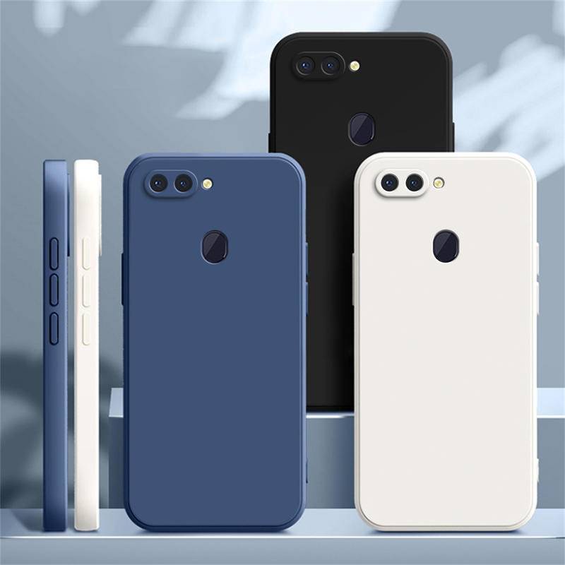 Original Case Untuk Kamera OPPO R15 Pro R15X Melindungi Persegi Silikon Cair Lembut Mewah Ultra Tipis Shockproof Cover