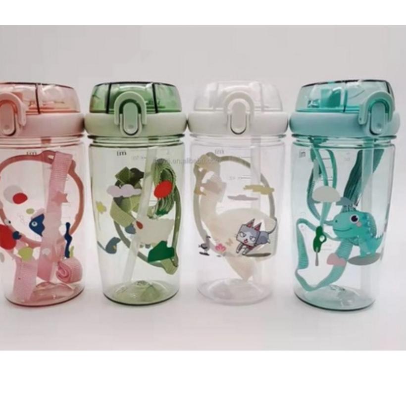 Best Delivery BOTOL MINUM ANAK SELIYA KARAKTER HEWAN FREE SEDOTAN DAN TALI 650ML 7306 BPA FREE CHOCHO 88 SHOP