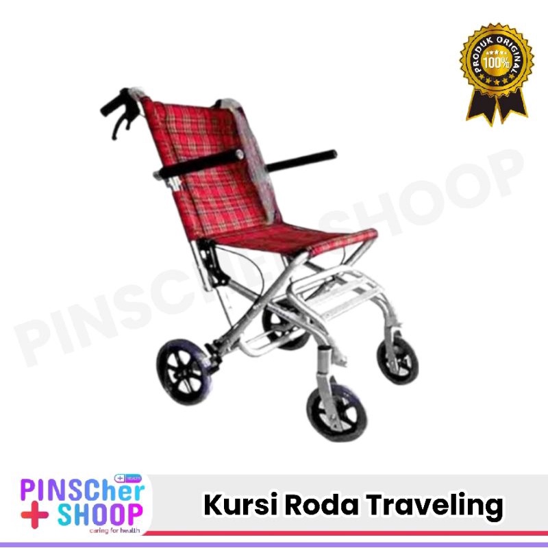 KURSI RODA TRAVEL GEA FS - 804 / SELACO KURSI RODA HAJI/ UMROH