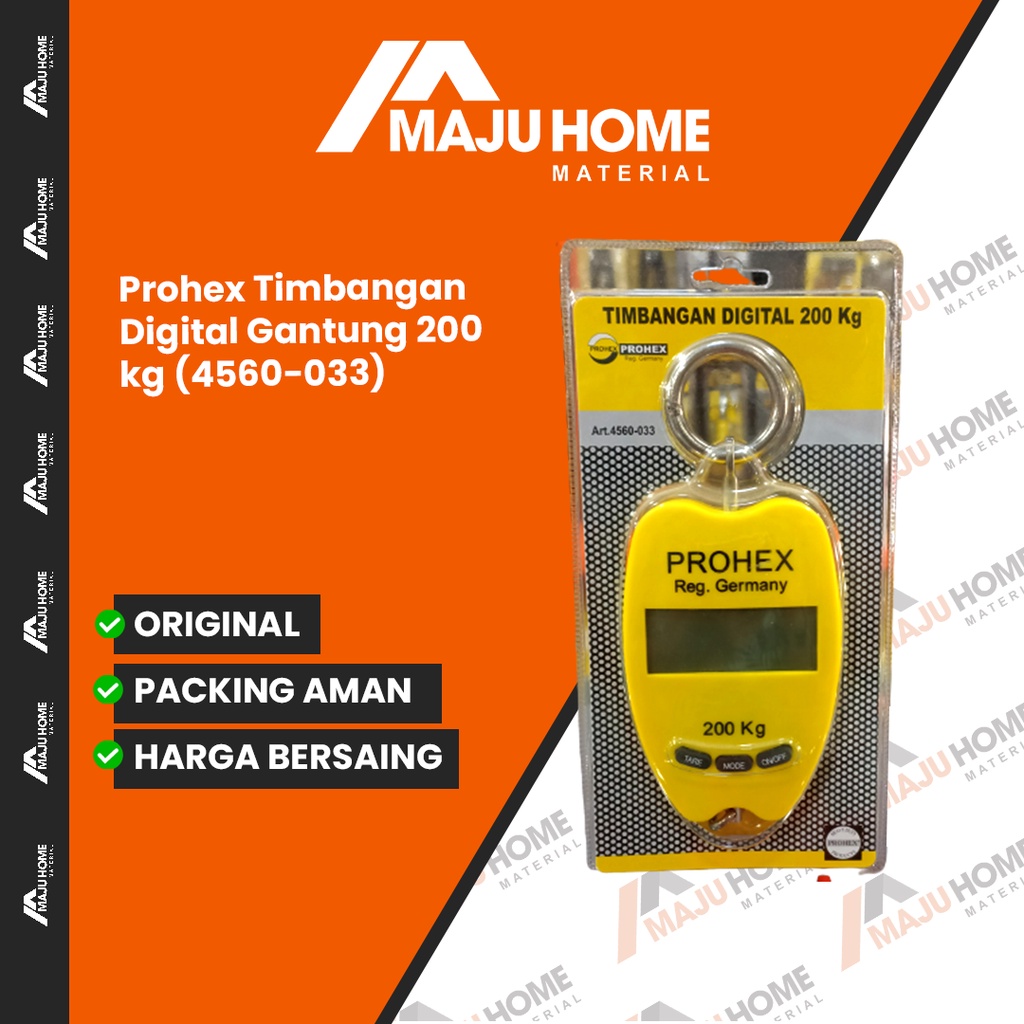 Prohex Timbangan Digital Gantung 200 kg (4560-033)