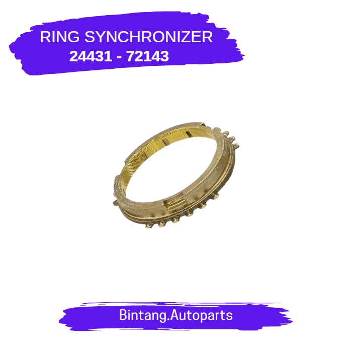 Ring Synchronizer - Suzuki Carry ST - 100 Old [ 24431 - 72143 ]