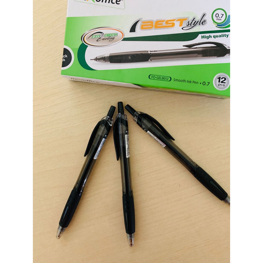 

Pulpen Gel Flexoffice BEST Style - Hitam
