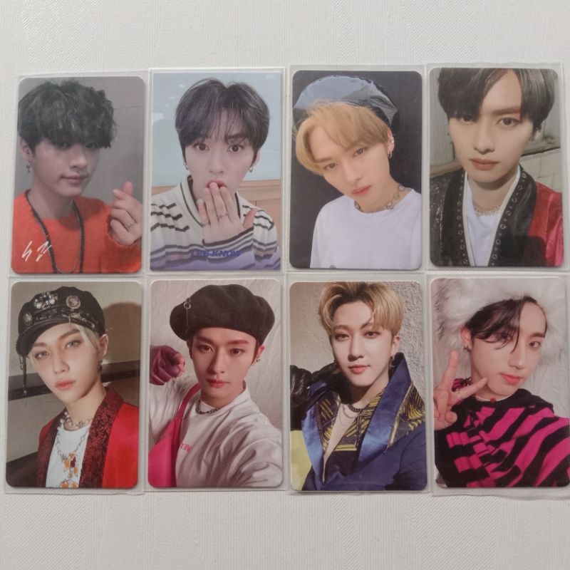 PC photocard official ofc stray kids skz Lee know Lino Felix changbin Abin Han Jisung hanji miroh lo