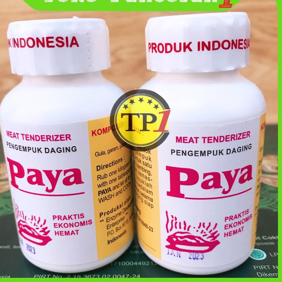 

[KODE 77] Pengempuk Daging Paya 70 G/Meat Tenderizer 70g
