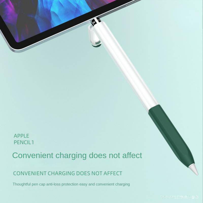 For Apple Pencil 1st Generation Table Pen Holder Tempat Pensil Apple 1tempat Pulpen Touch Silikon