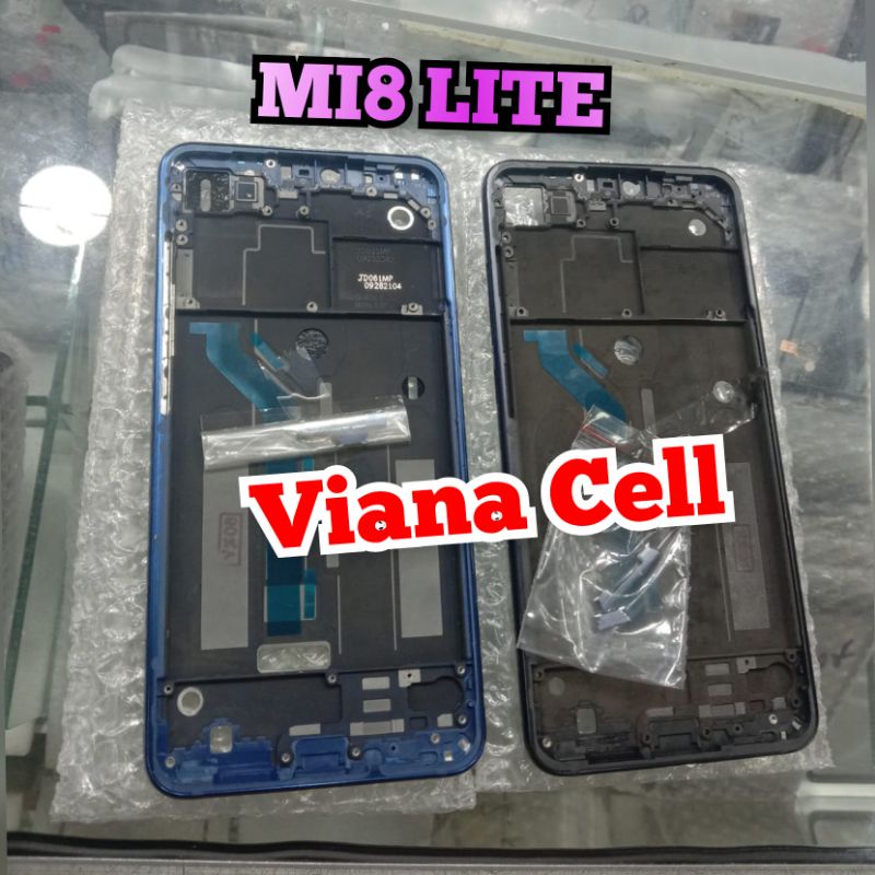 frame lcd xiaomi MI8 LITE tulang tengah tatakan lcd MI 8 LITE original