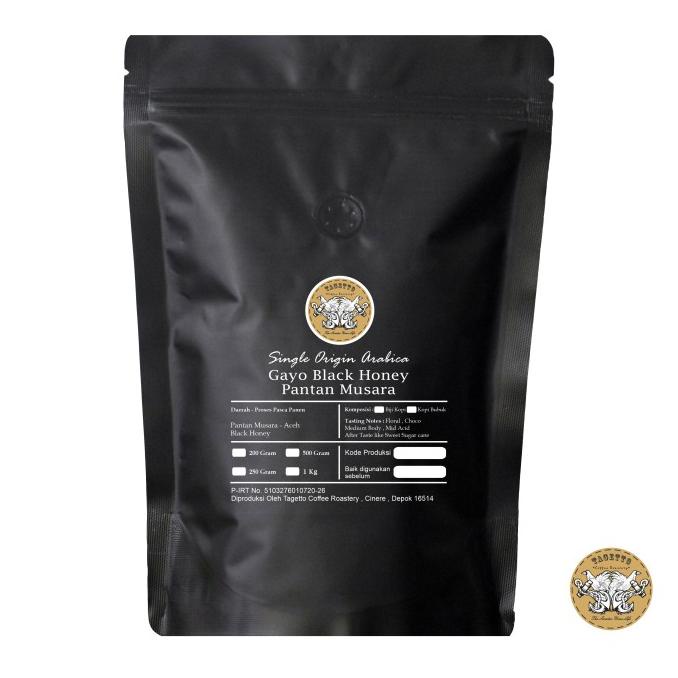 

[BISA COD] KOPI ARABIKA GAYO BLACK HONEY 200GR BIJI / BUBUK | ACEH GAYO SPECIALTY