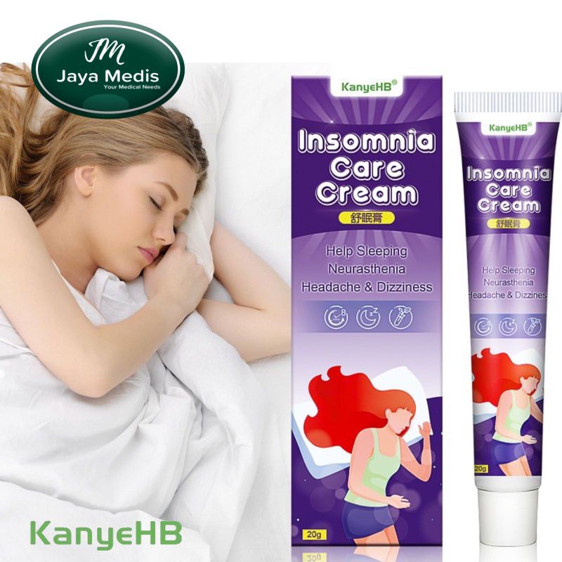 CREAM ANTI INSOMNIA - MERINGANKAN SUSAH SULIT TIDUR