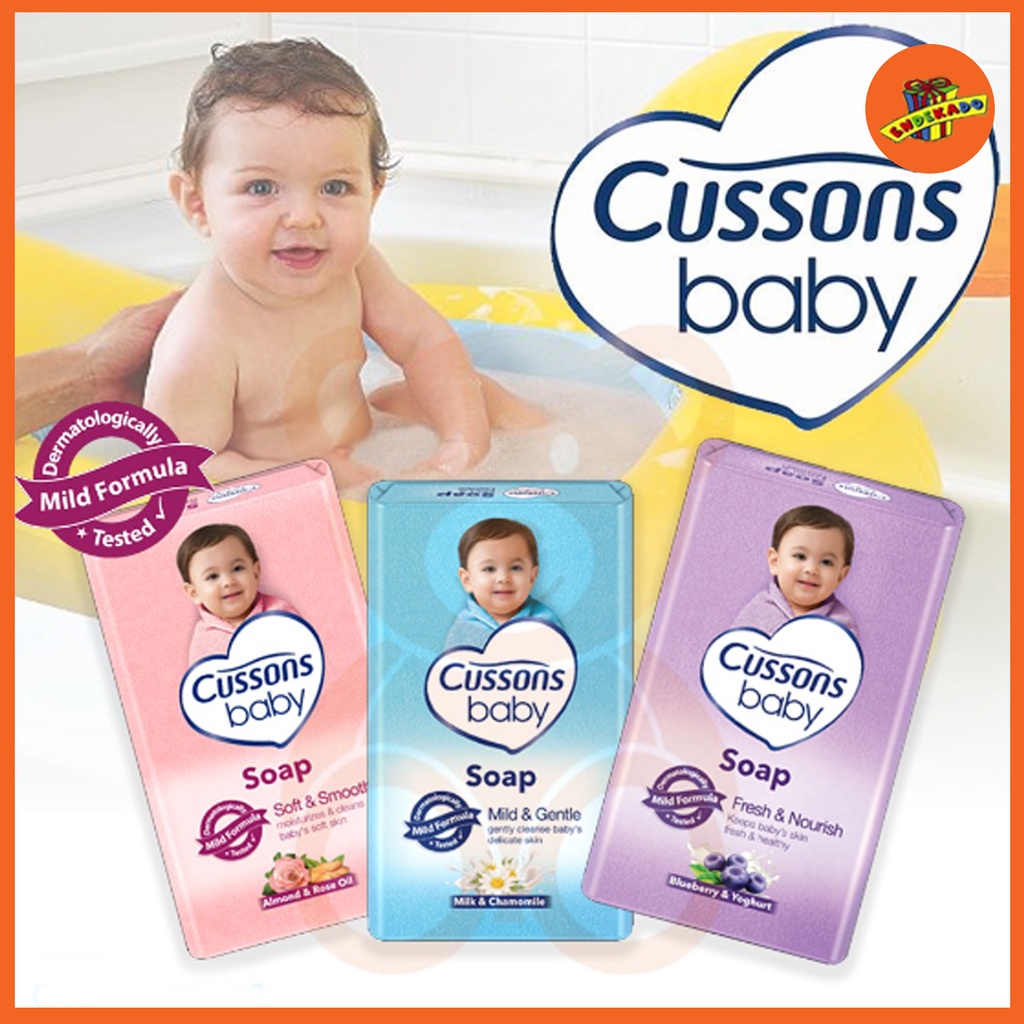 CUSSONS Baby Soap 100 gr - Sabun Batang Cussons 100g