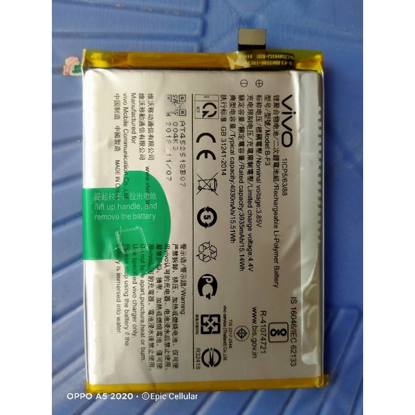 Jual Baterai Vivo Y91 B-F3
