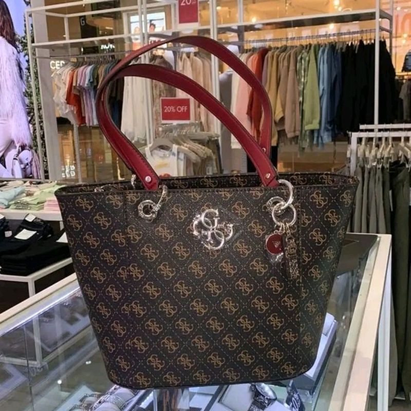 GUESS,TAS WANITA NOELLE ORIGINAL COUNTER,SALE 60% OFF